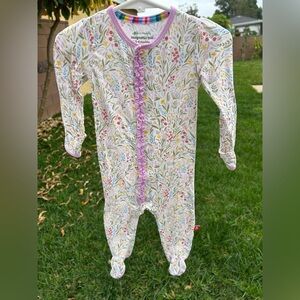 Magnetic Me Pastel Floral Kids Footie